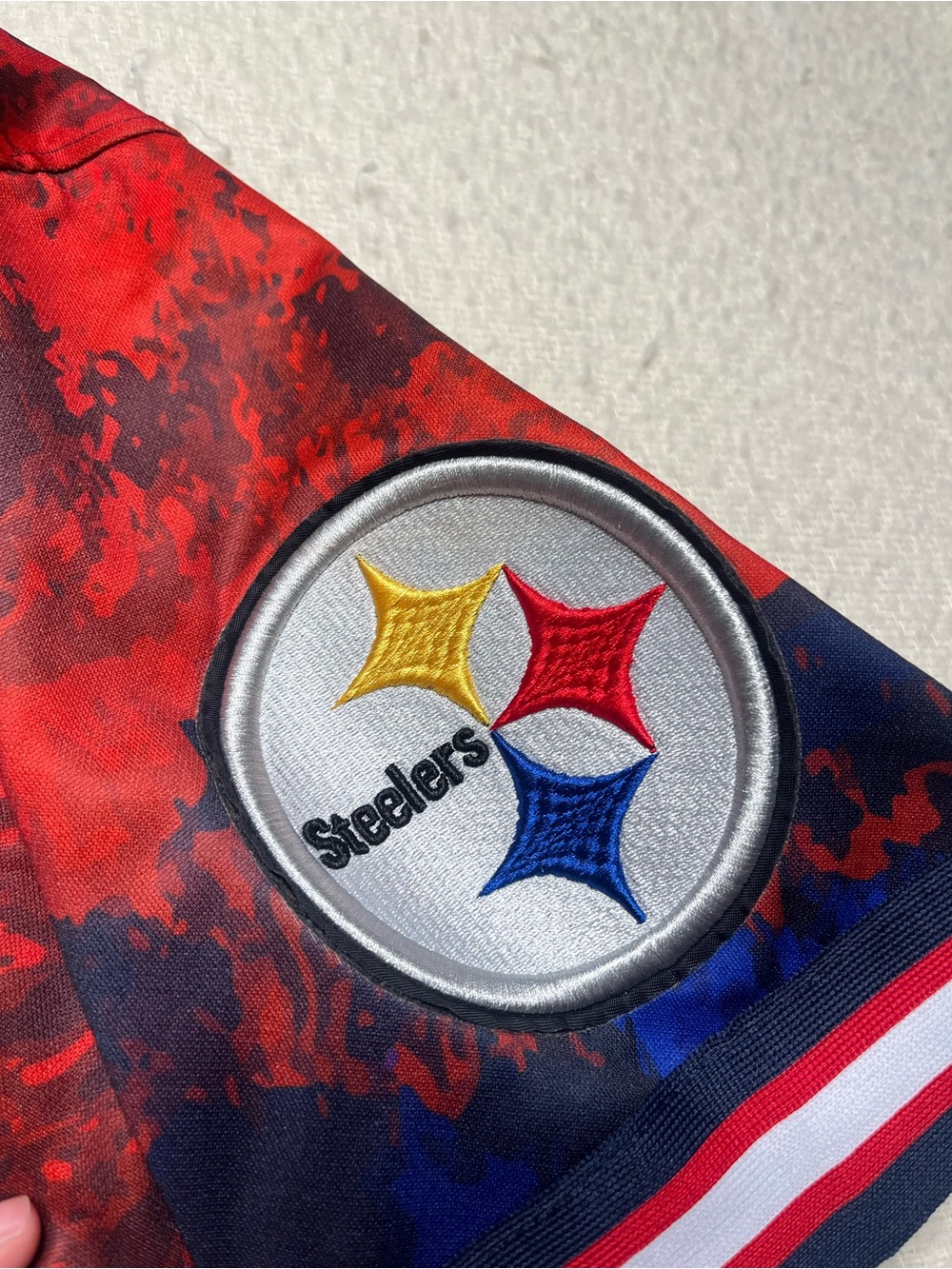 Pro Standard NFL Pittsburgh Steelers Tie Dye Camo Jersey Mens XL Vintage Rare - Picture 4 of 11